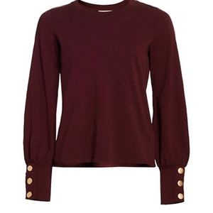 Nation LTD Johnnie Long Sleeve Blouse